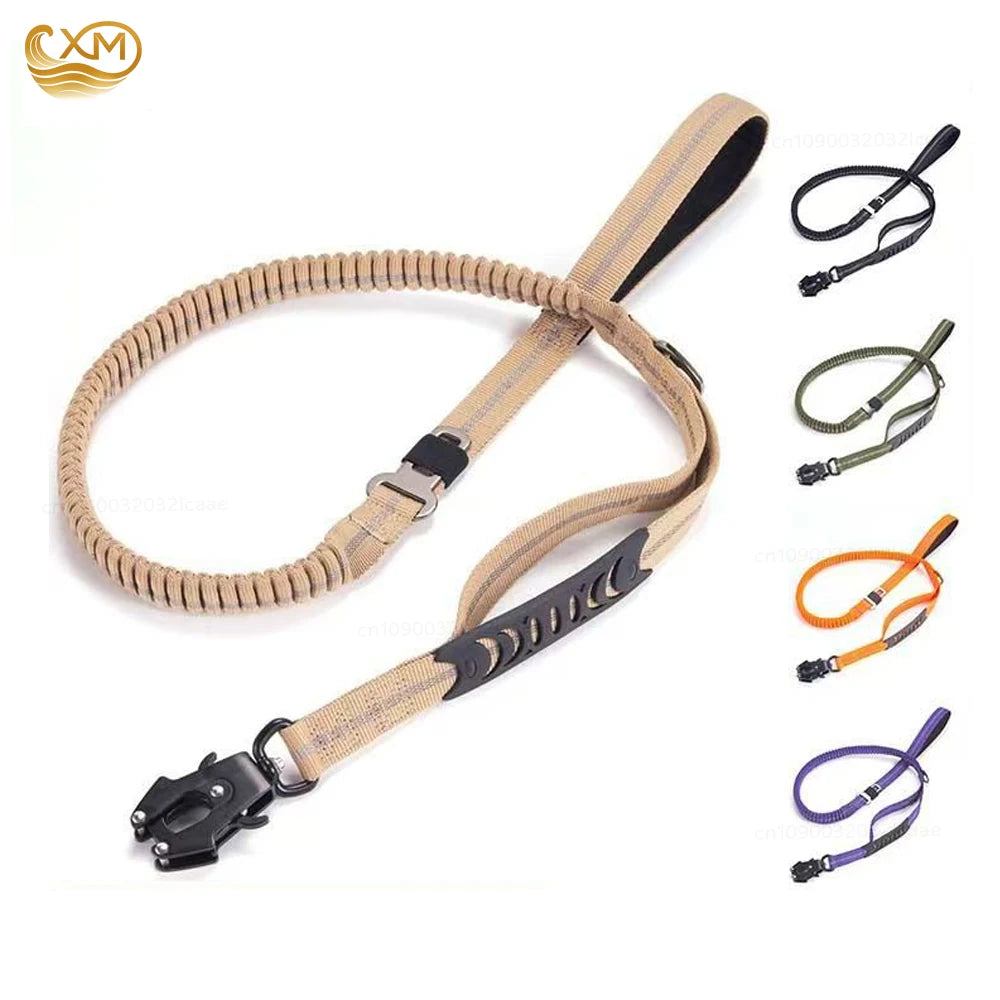 Reflective Shock Absorbing Dog car seat belt