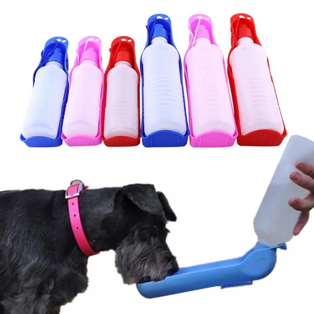 Dog Water Bottle with Feeder Dispenser