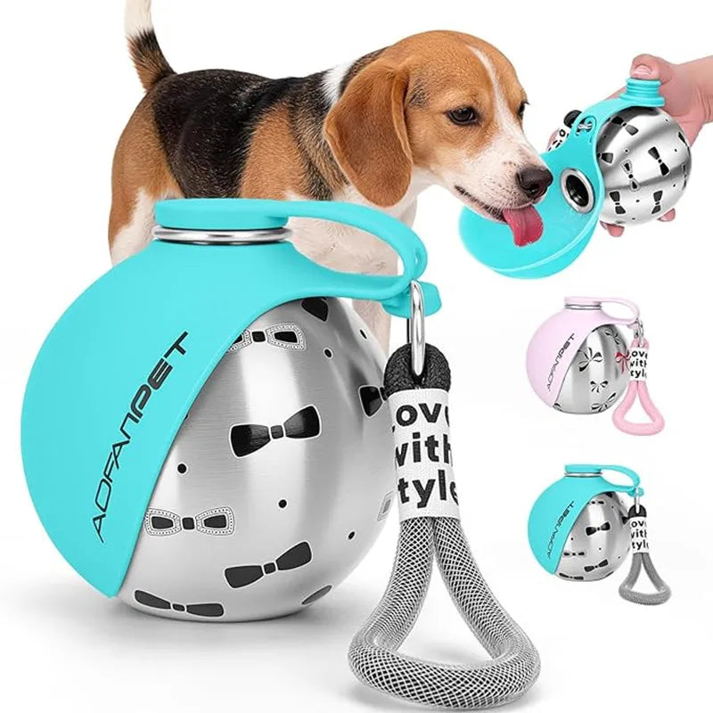 Stainless Steel Travel pets Water Dispenser