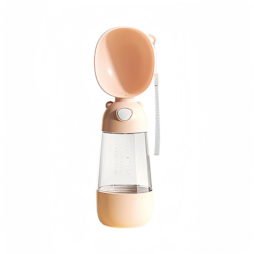 Pet Water Cup Bottle With Food Dispenser