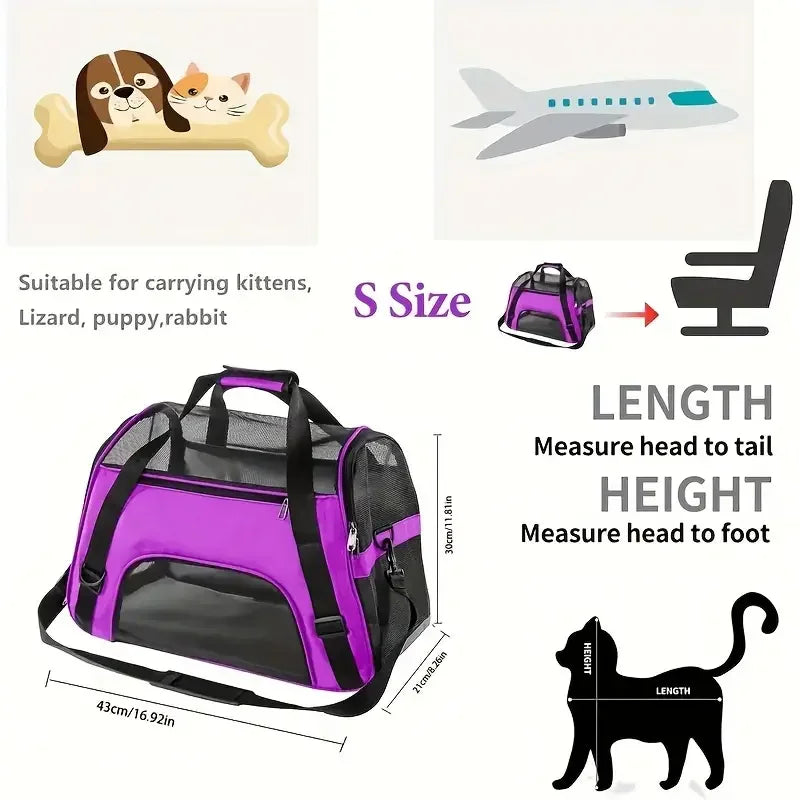 Puppy travel bag