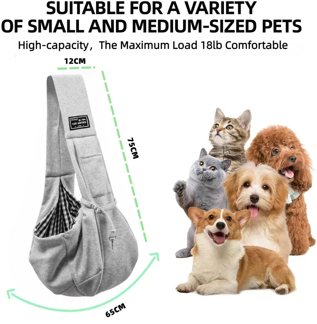 Cross-shoulder dog bag