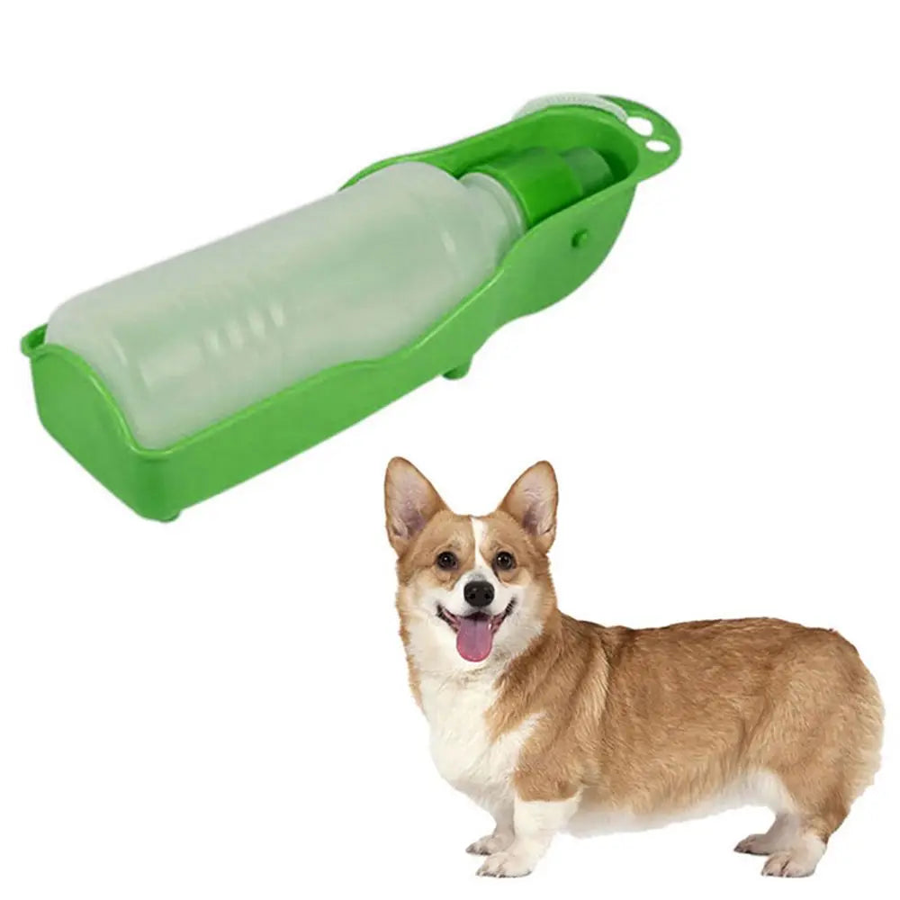 Dog Water Bottle with Feeder Dispenser