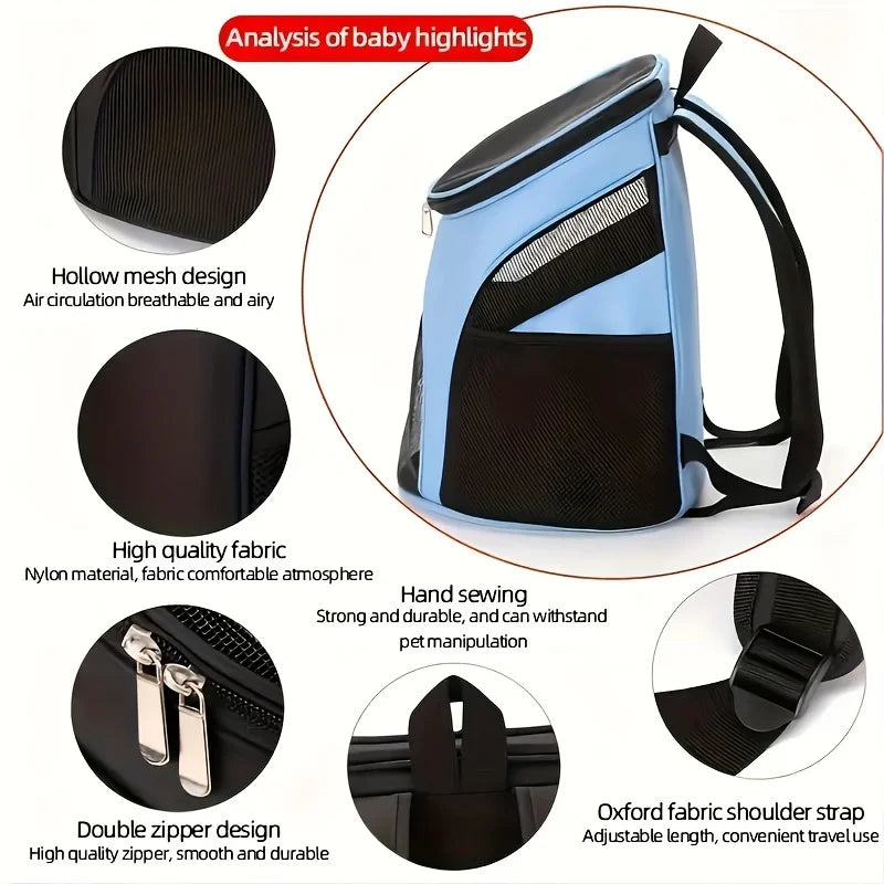Breathable Dog Backpack
