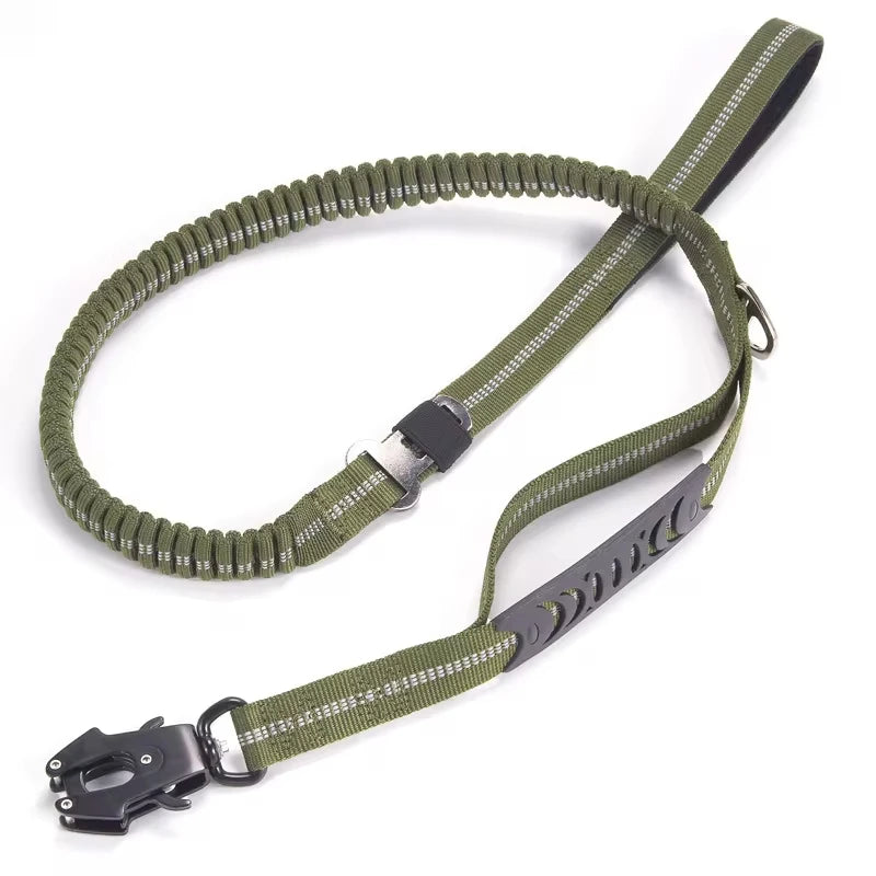 Reflective Shock Absorbing Dog car seat belt
